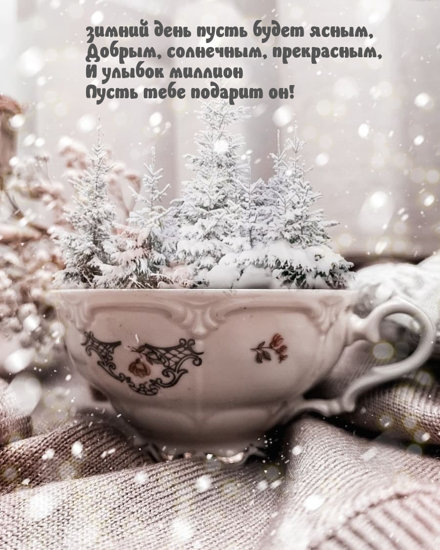 Зимний день пусть будет ясным