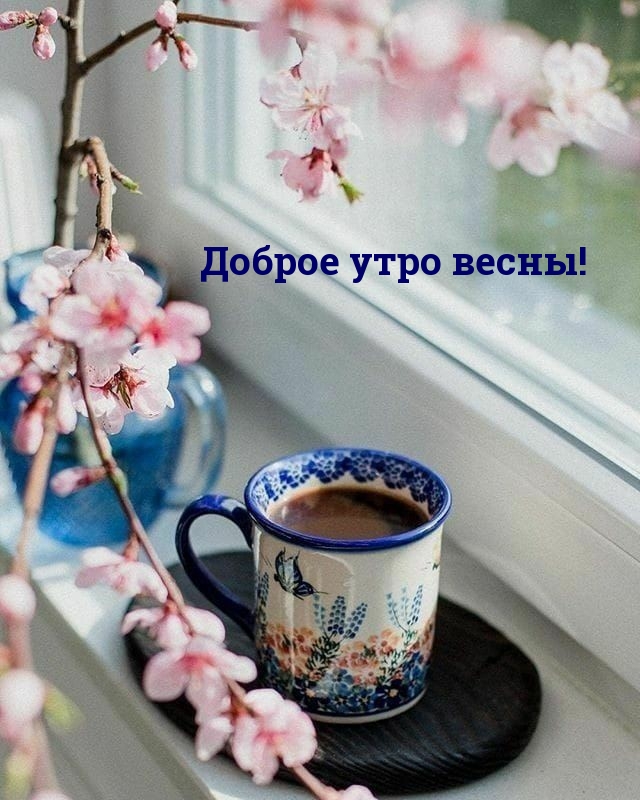 Доброе утро весны!