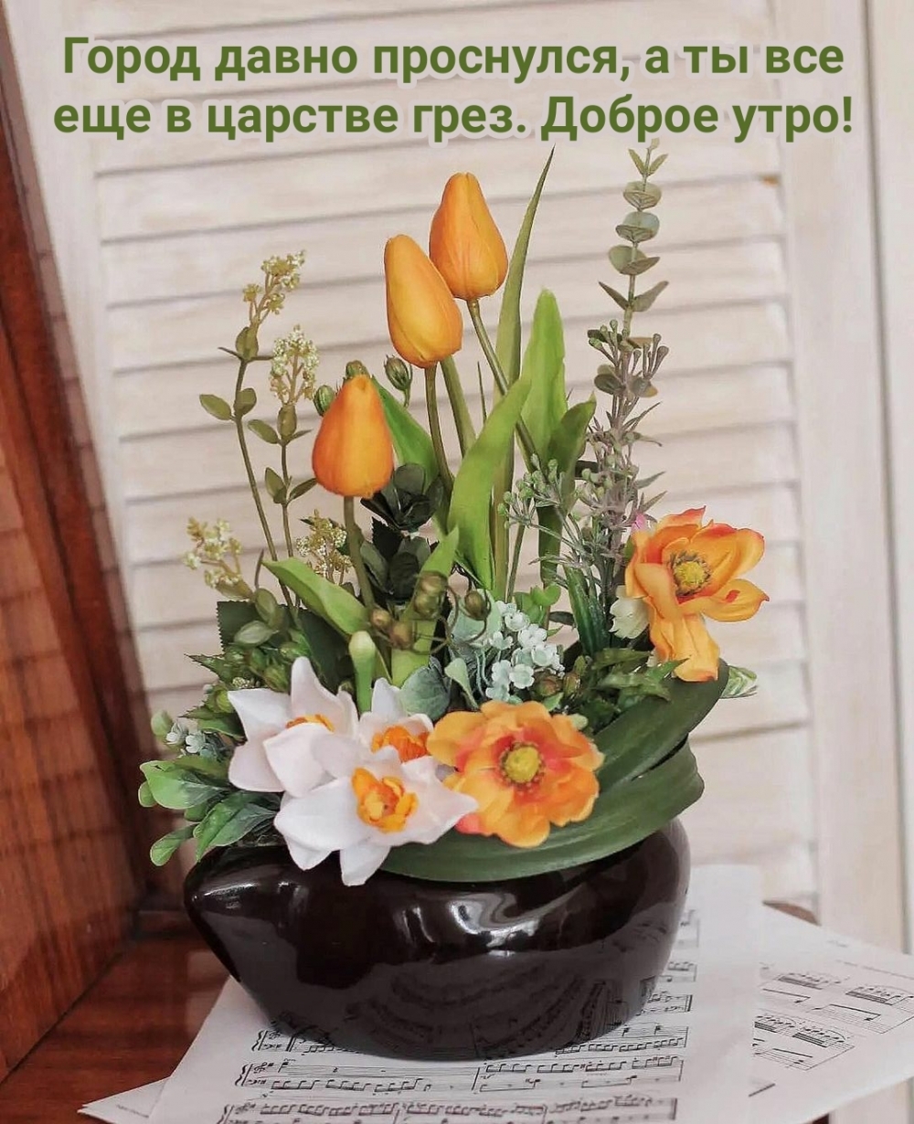 Город давно проснулся, а ты все еще в царстве грез.