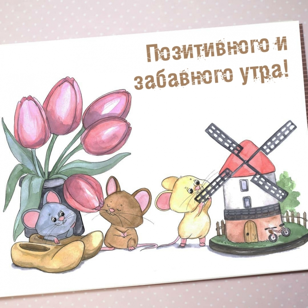 Позитивного и забавного утра!