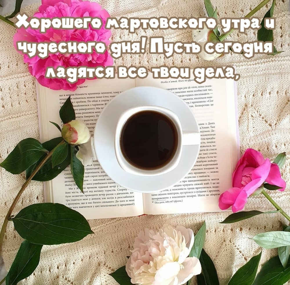 Хорошего мартовского утра и чудесного дня!