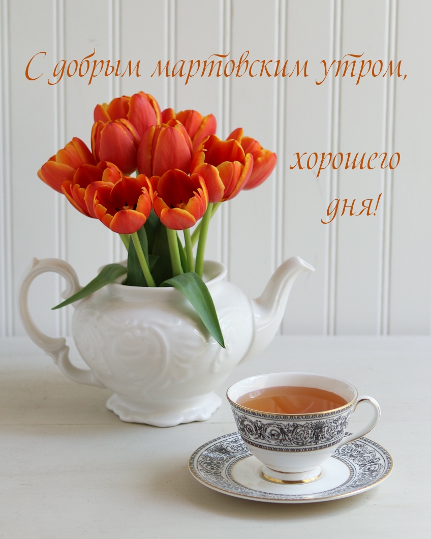 С добрым мартовским утром, хорошего дня!