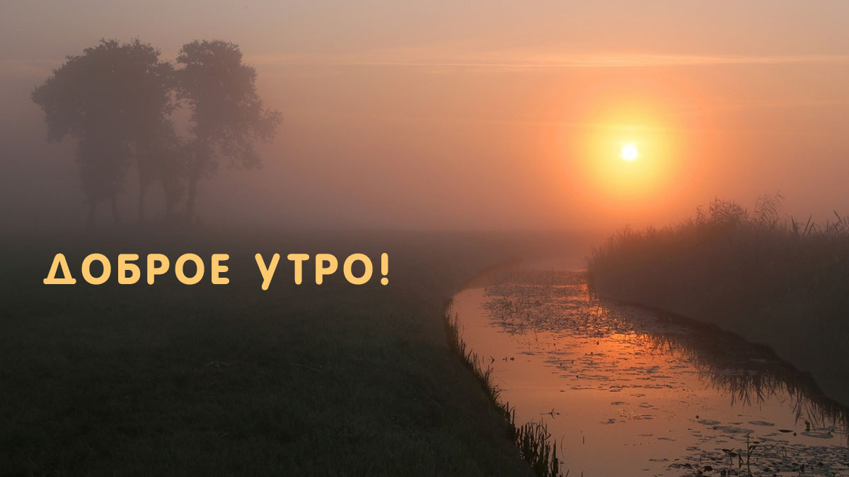 Доброе утро!