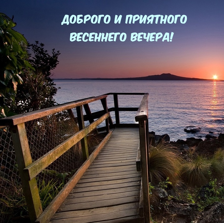 Доброго и приятного весеннего вечера!