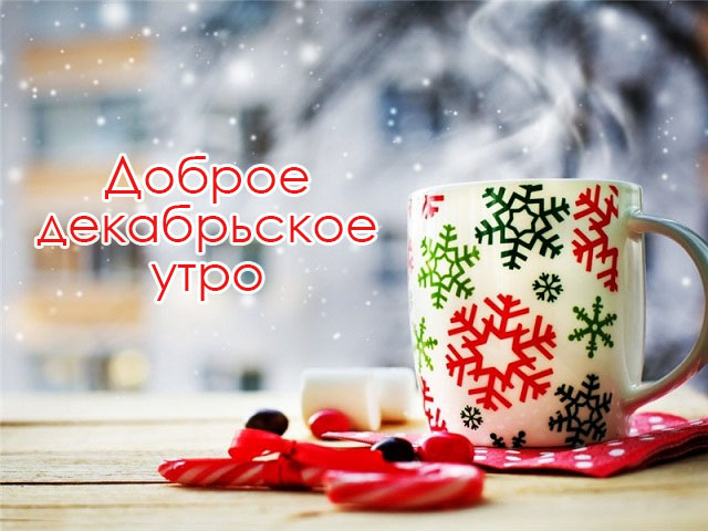 Доброе декабрьское утро!