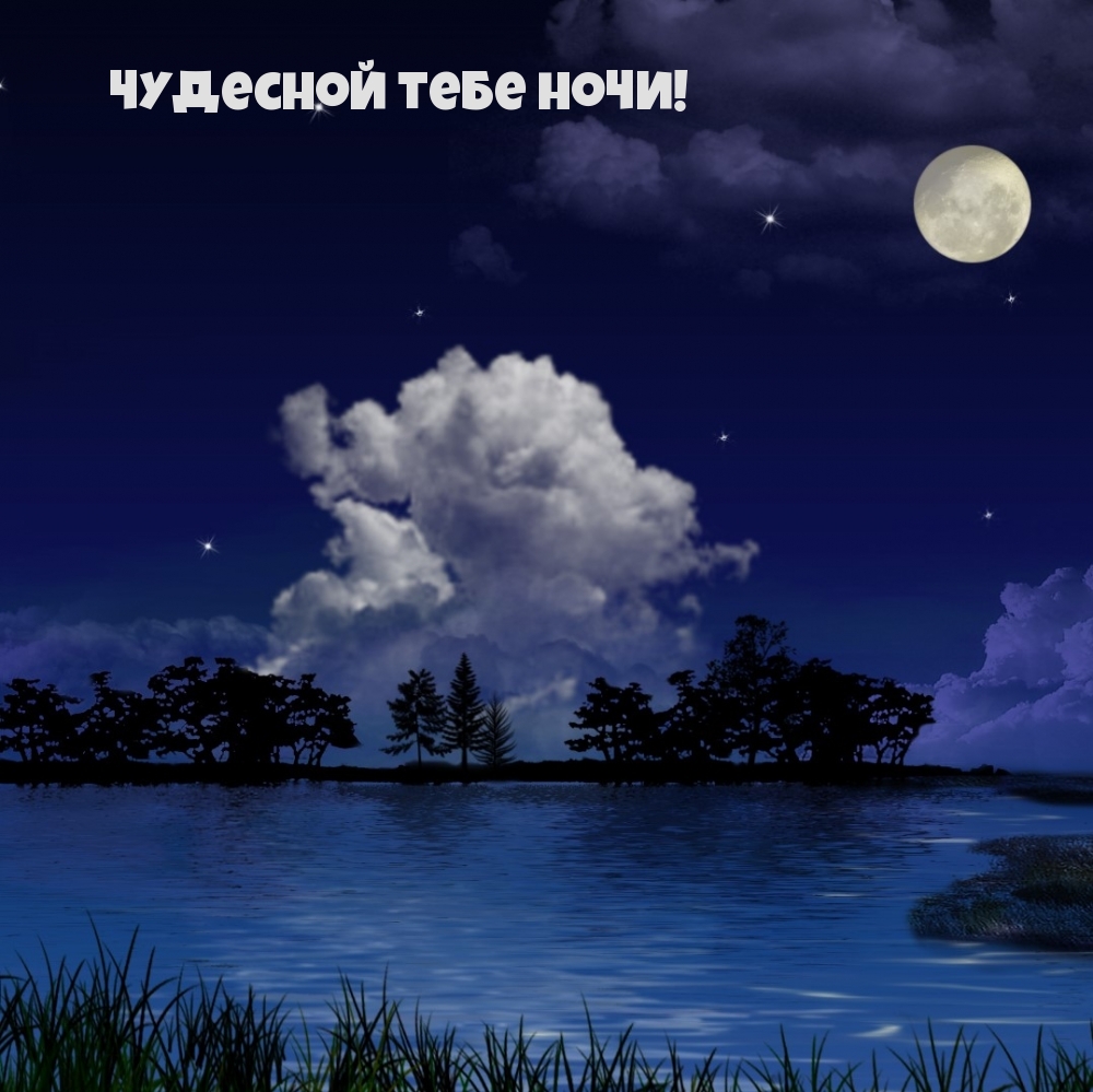 Чудесной тебе ночи!