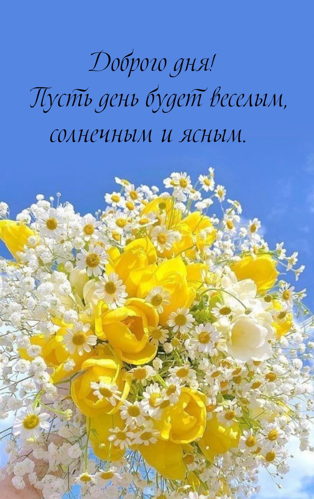 Доброго дня! Пусть день будет веселым
