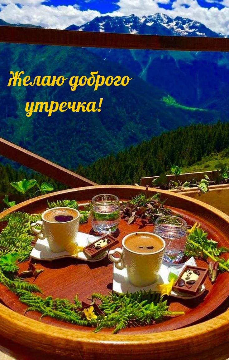 Желаю доброго утречка!