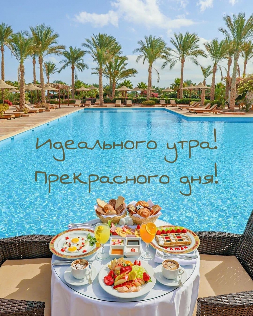 Идеального утра! Прекрасного дня!