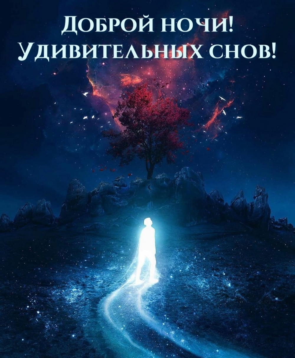 Доброй ночи! Удивительных снов!