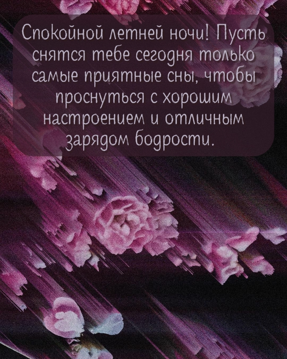 Спокойной летней ночи!