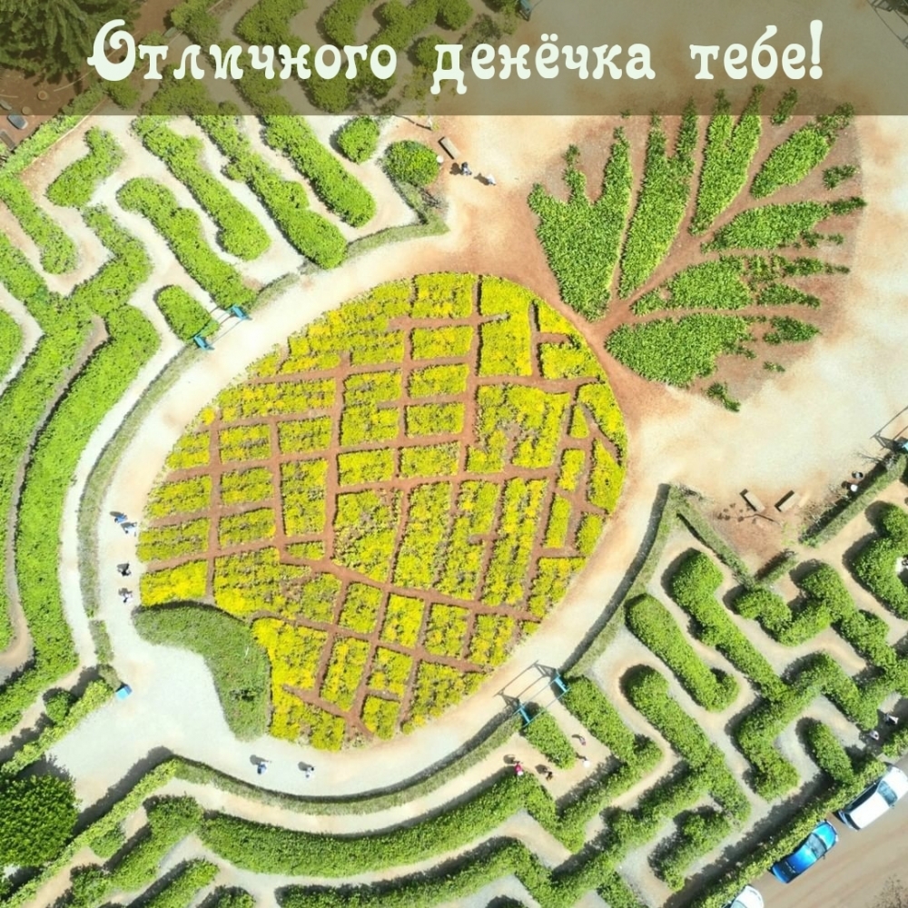 Отличного денёчка тебе!