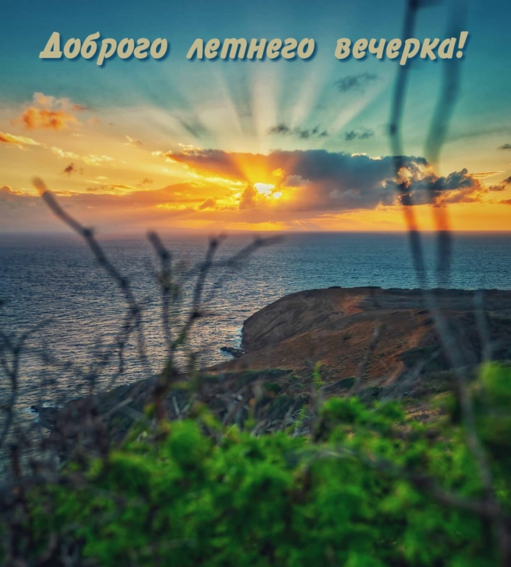 Доброго летнего вечерка!