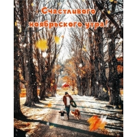 Счастливого ноябрьского утра!