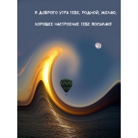 Я доброго утра тебе, родной, желаю