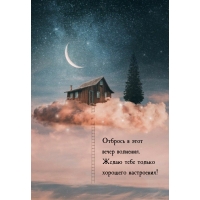 Отбрось в этот вечер волнения. Желаю только хорошего настроения!