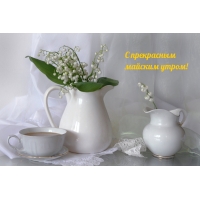 С прекрасным майским утром!