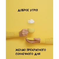 Доброе утро! Желаю прекрасного  солнечного дня