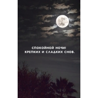 Спокойной ночи! Крепких и сладких снов.