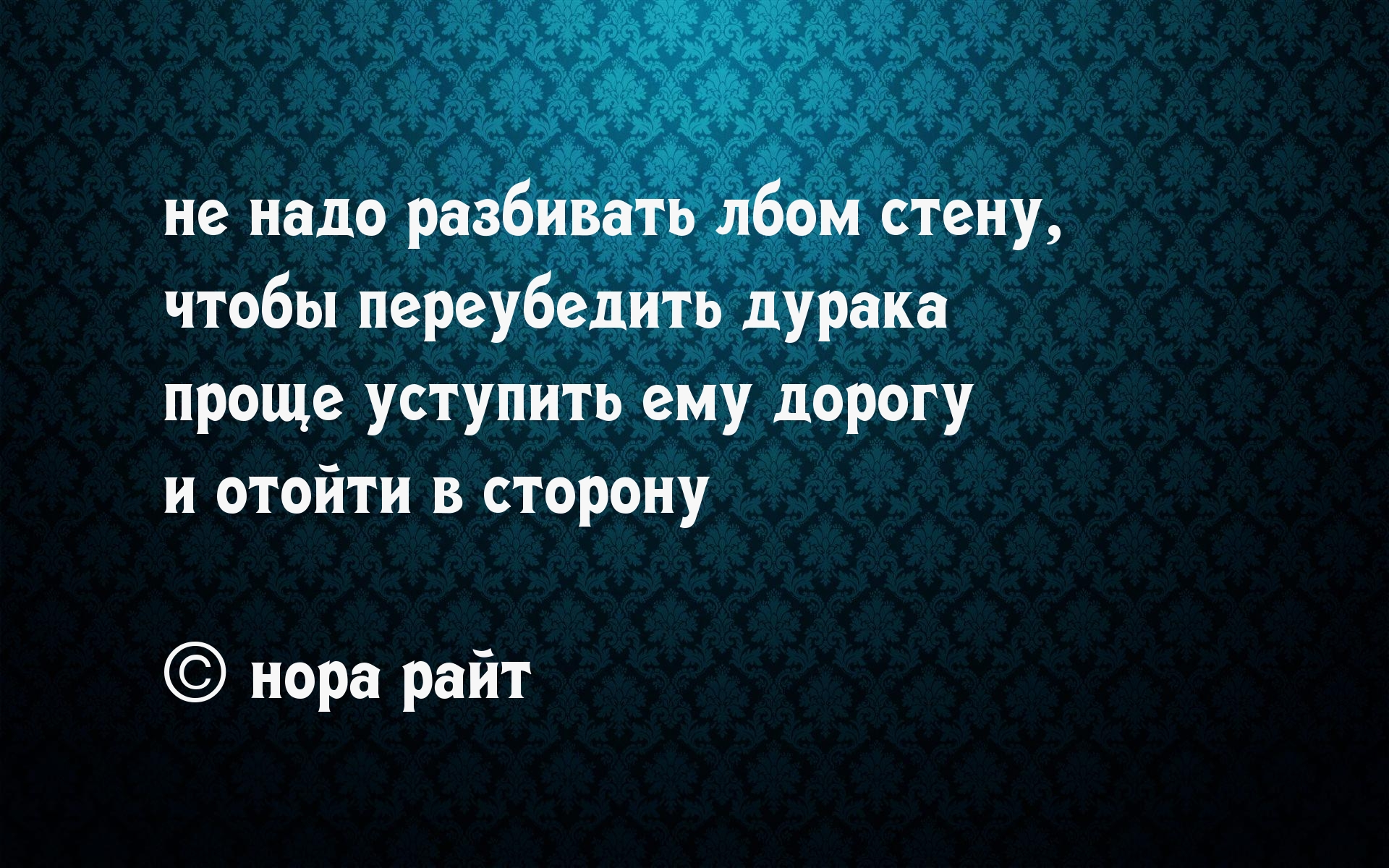 С дураком не спорят