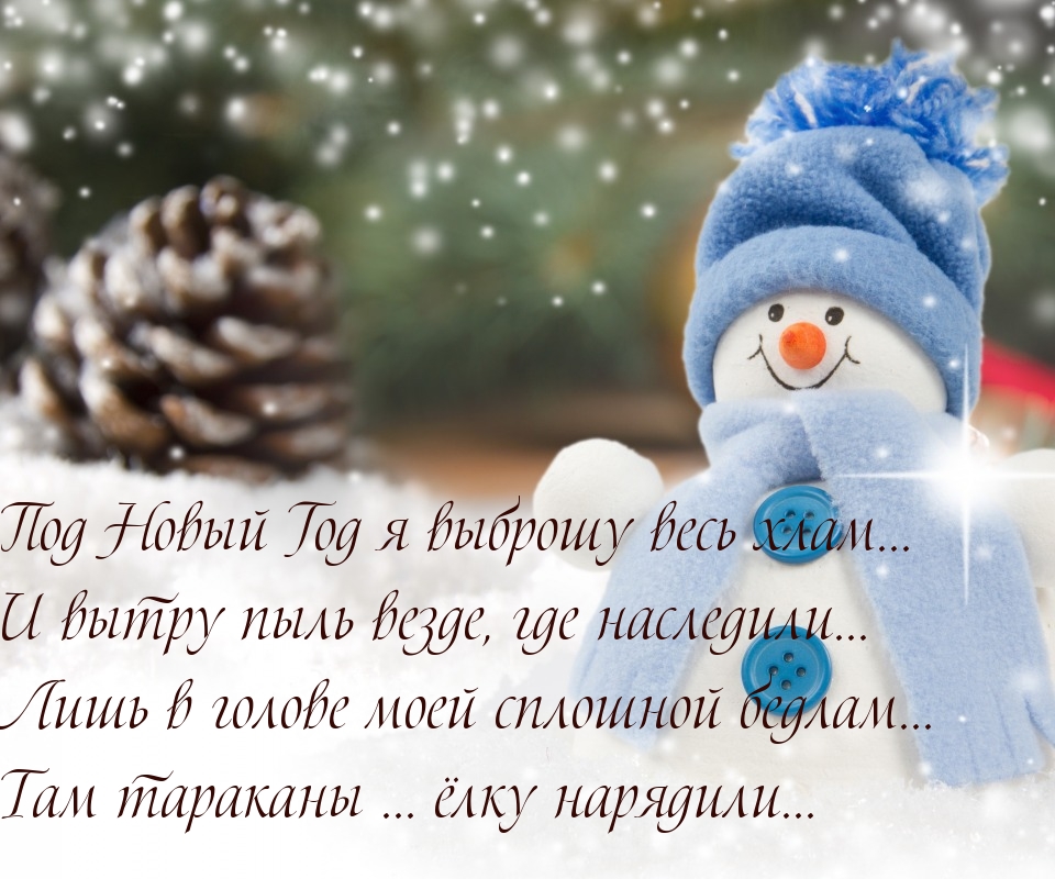 Под Новый Год я выброшу весь хлам