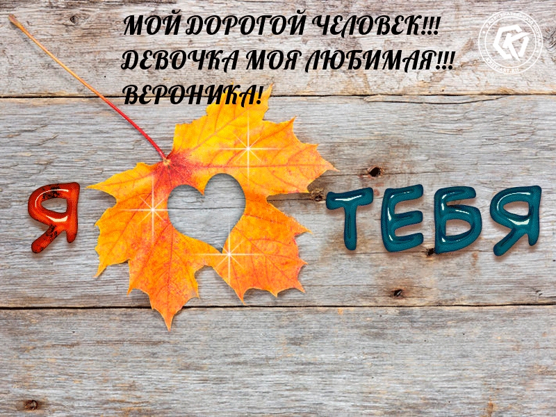 Вероника, я люблю тебя, девочка моя)