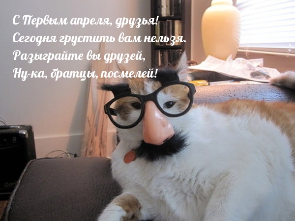 С Первым апреля, друзья!