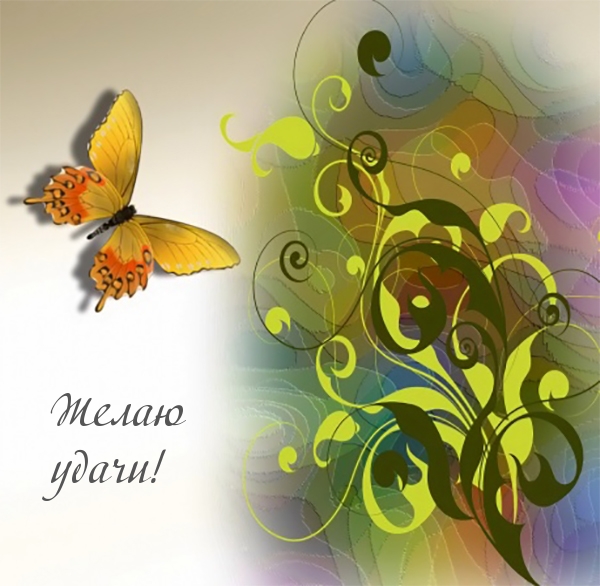 Желаю удачи!