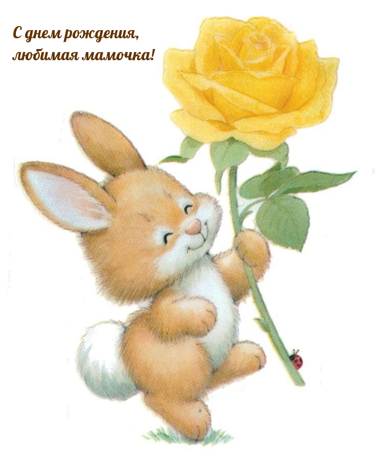С днем рождения, любимая мамочка!