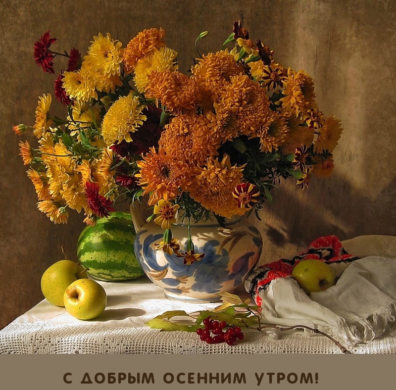 С добрым осенним утром!