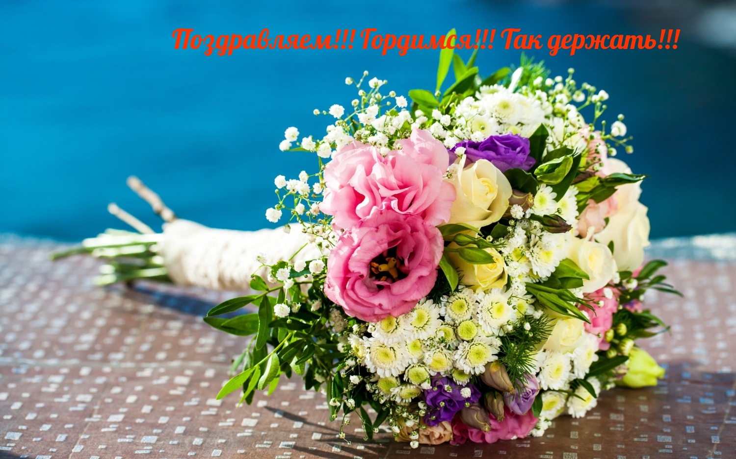 Поздравляем! Гордимся! Так держать!