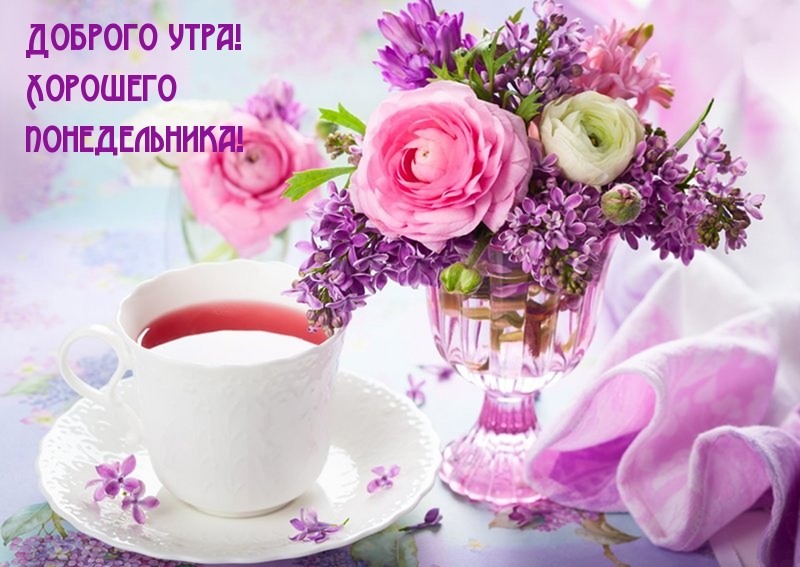 Доброго утра! Хорошего понедельника!