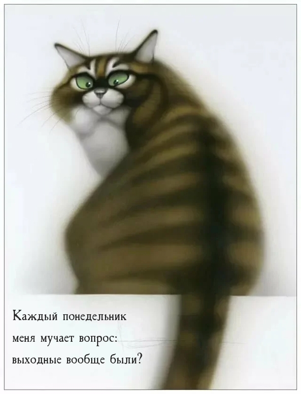 Каждый понедельник меня мучает вопрос