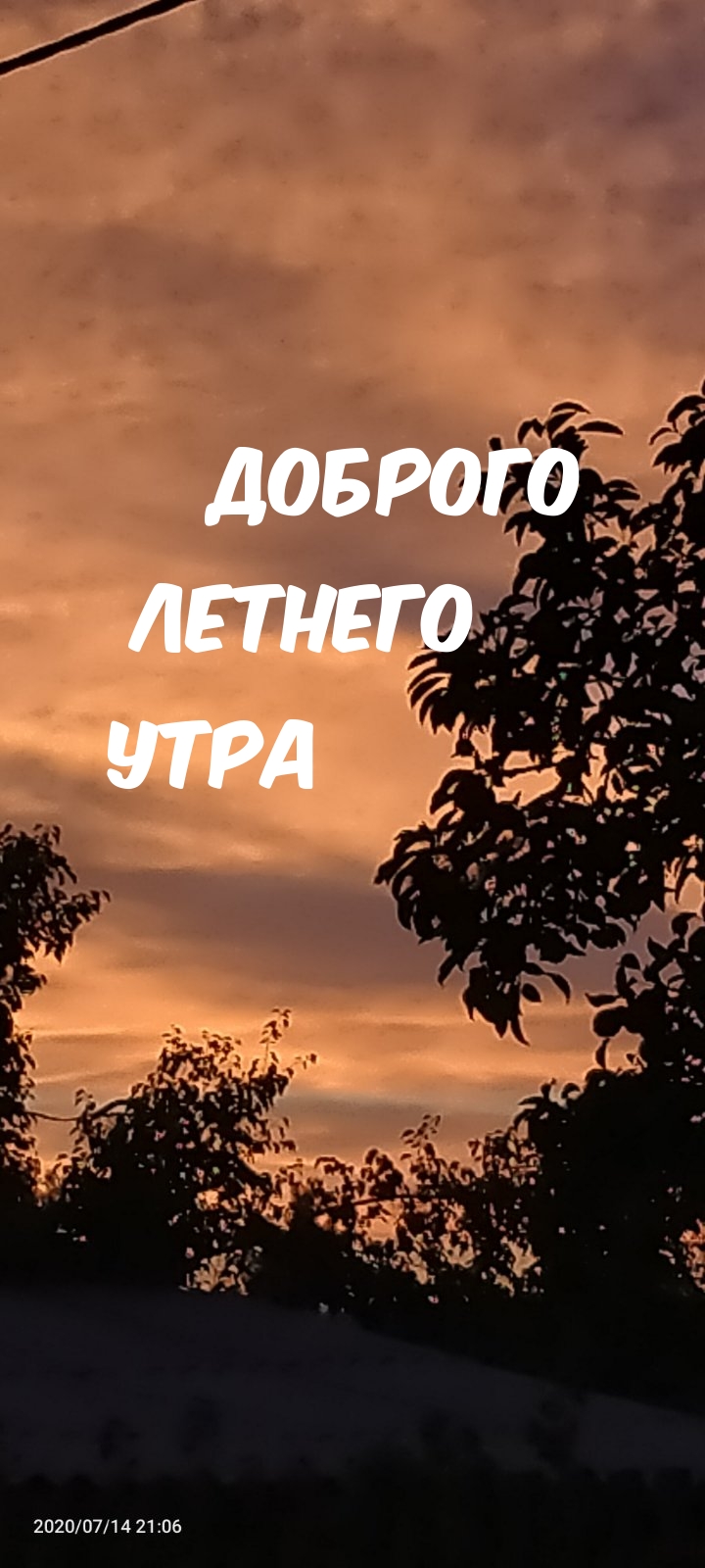 Доброго Летнего Утра