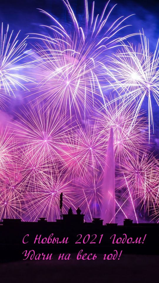 С Новым 2021 Годом! Удачи на весь год!