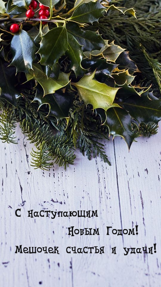 Мешочек счастья и удачи! С наступающим!