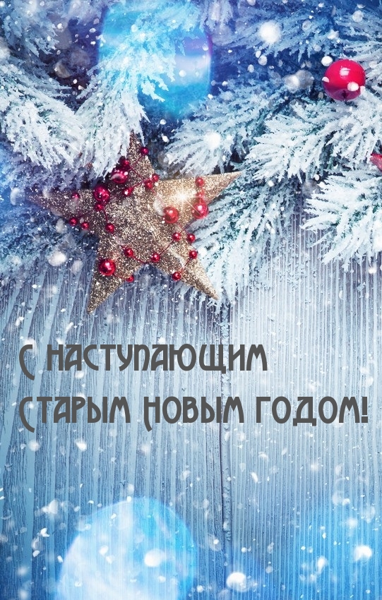 С наступающим Старым Новым годом!
