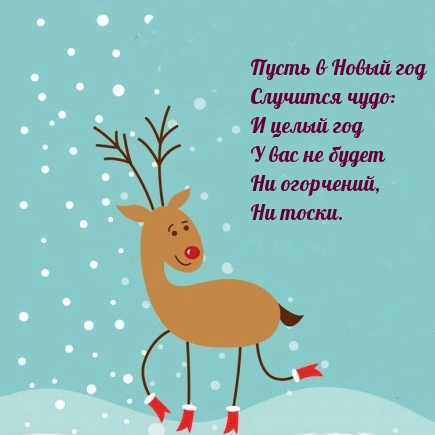 Пусть в Новый год случится чудо!