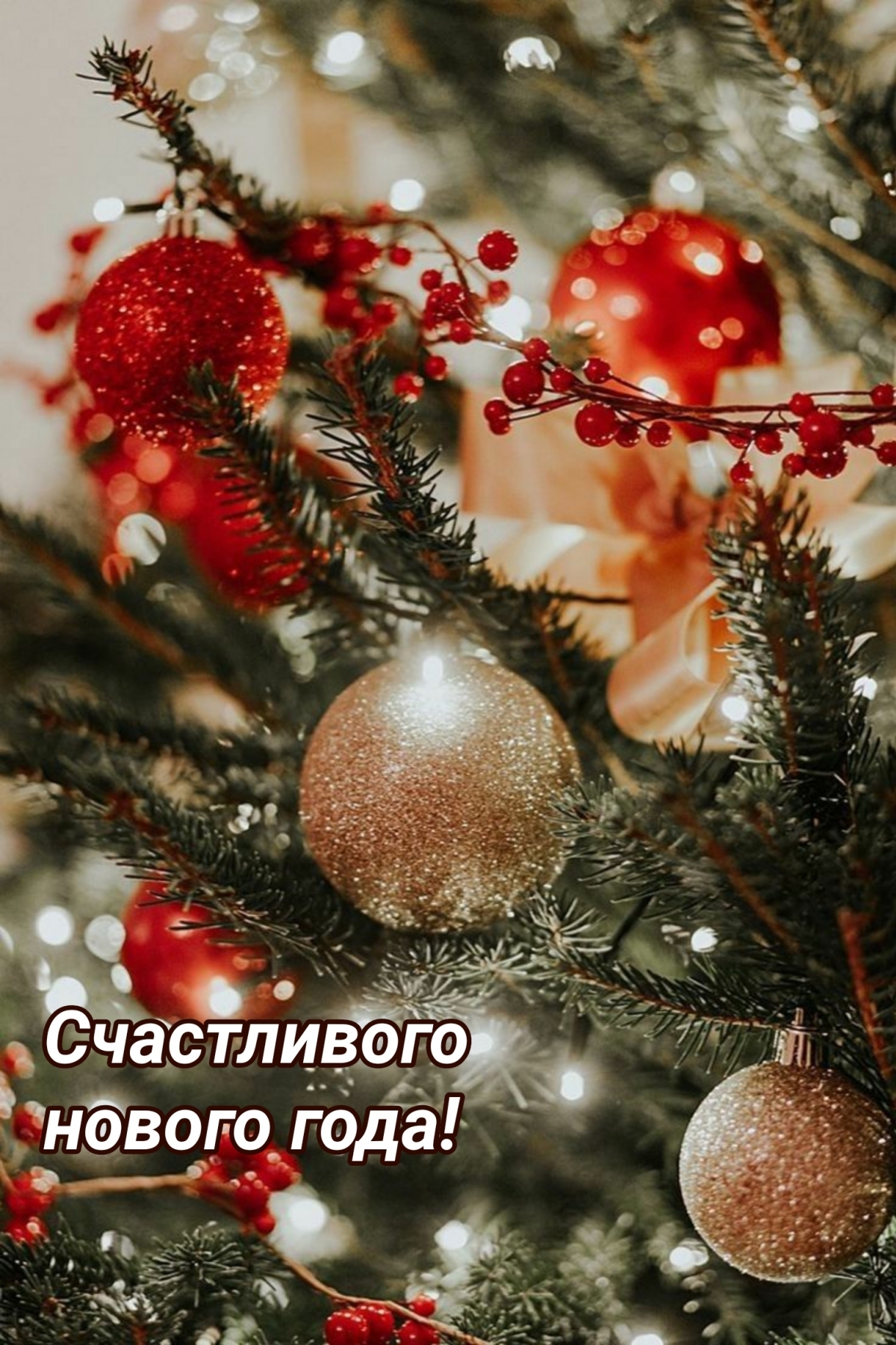 Счастливого нового года!