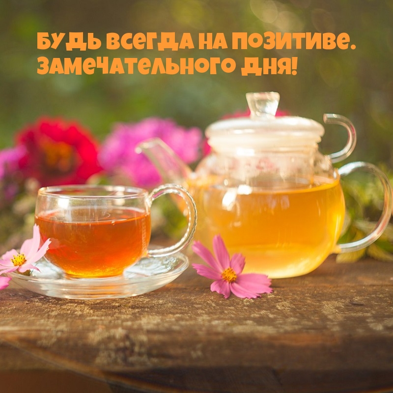 Будь всегда на позитиве. Замечательного дня!