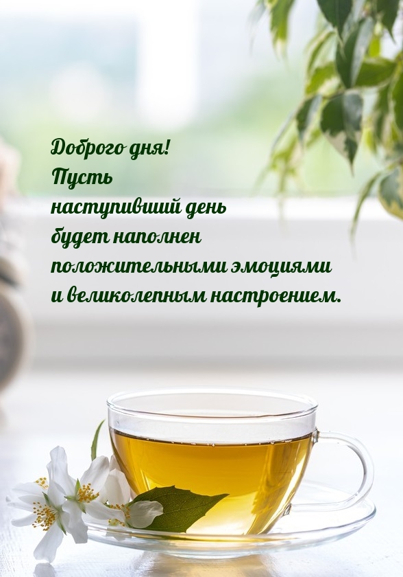 Пусть наступивший день будет наполнен положительными эмоциями