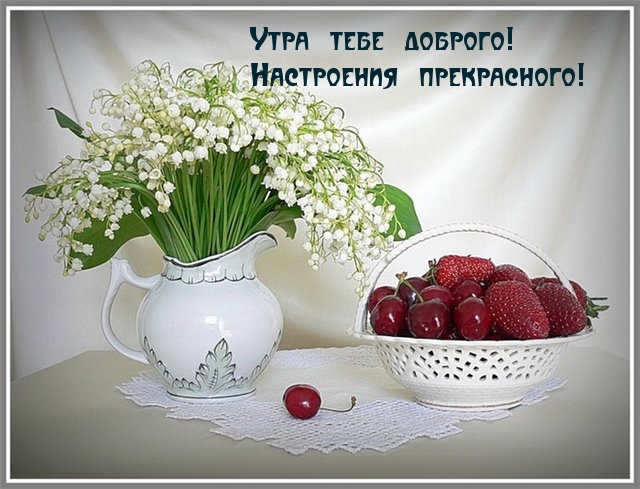 Утра тебе доброго!