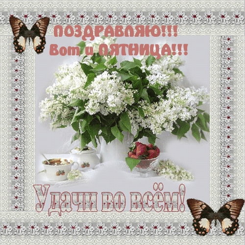 Вот и ПЯТНИЦА!