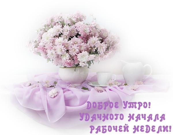 Удачного начала недели