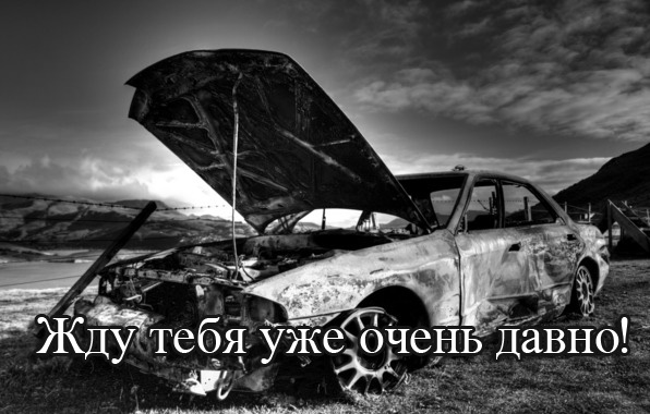 Жду тебя уже очень давно!