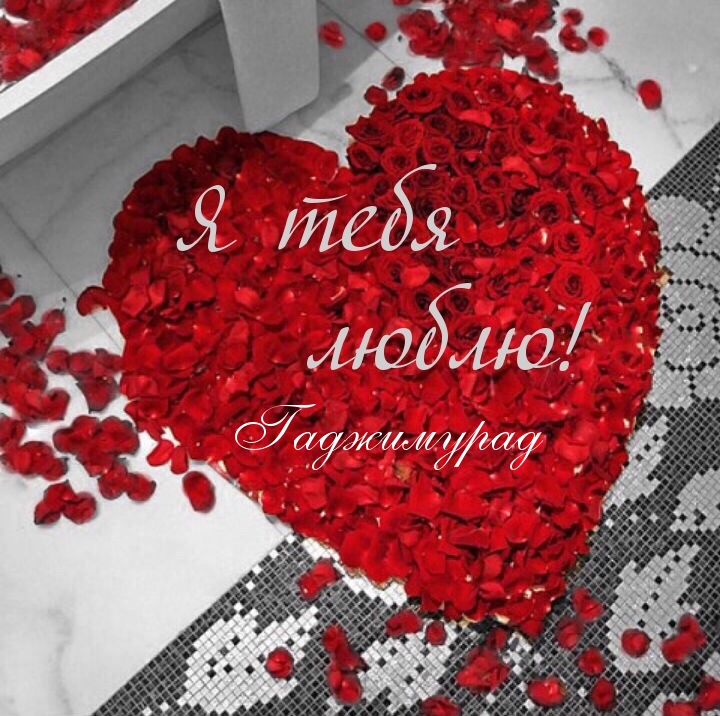 Я люблю тебя! Гаджимурад