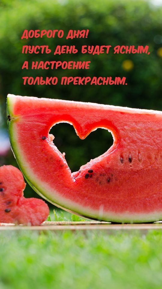 Доброго дня! Пусть день будет ясным, и настроение — прекрасным!