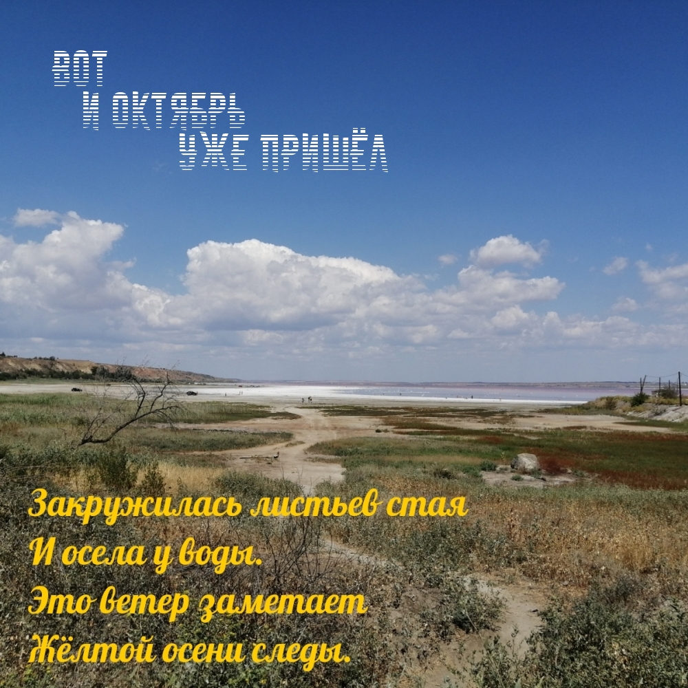 Вот и октябрь уже пришёл