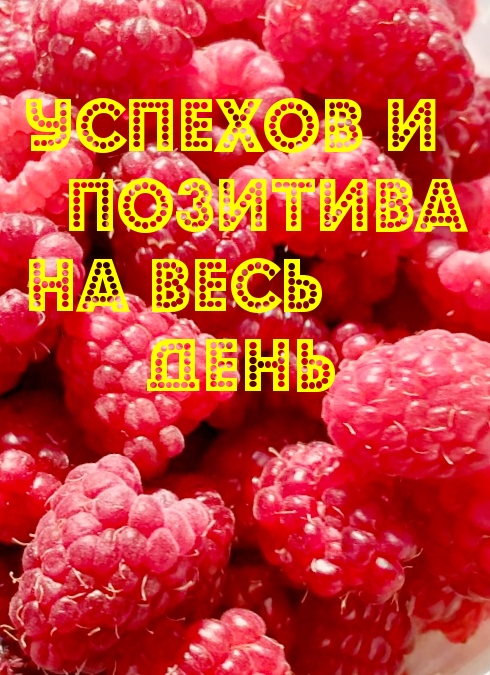Успехов и позитива на весь день