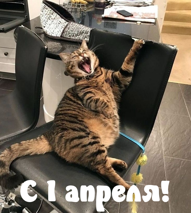 С 1 апреля!
